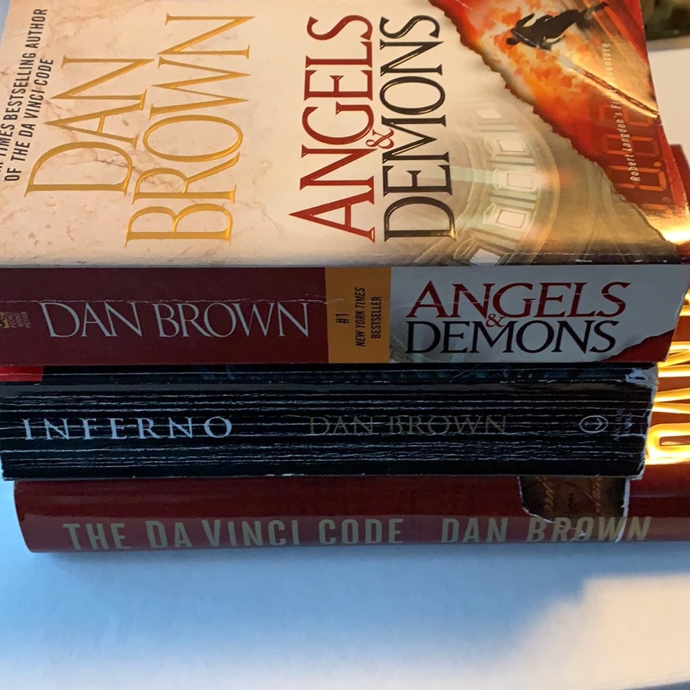 SALE!! Thriller set of 3 angels and demons